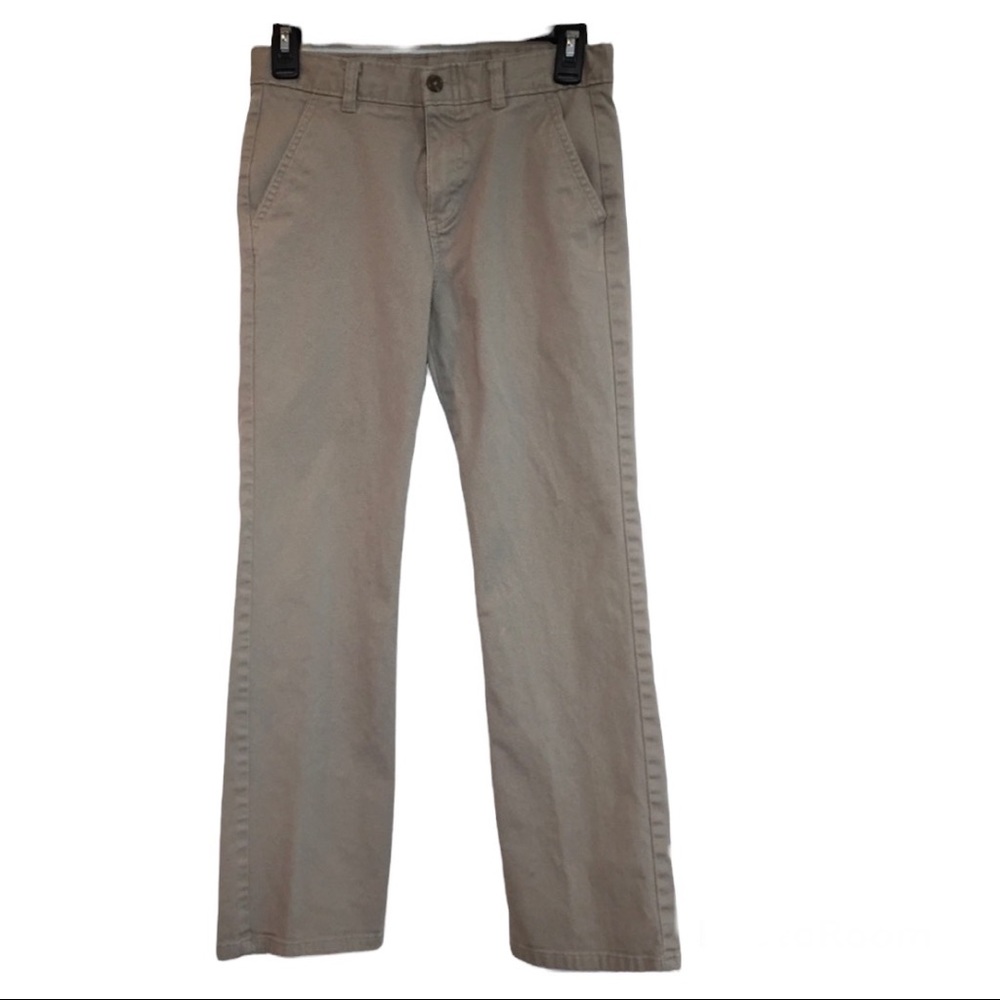 Chaps Pants Khakis Boys Tan School Uniform